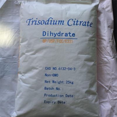 Food Grade Sodium Citrate Na3C6H5O7 with ISO Certification and CAS 68-04-2